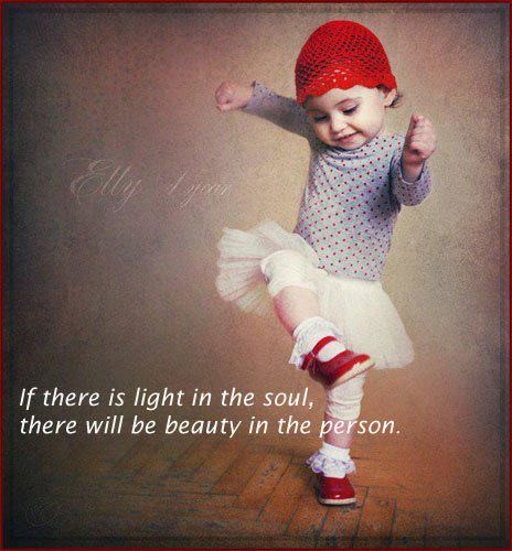 If there is light in the soul, there will be beauty in the... | Chinese ...