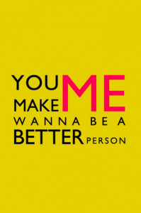 You make me wanna be a better person. | Jack Nicholson Picture Quotes ...