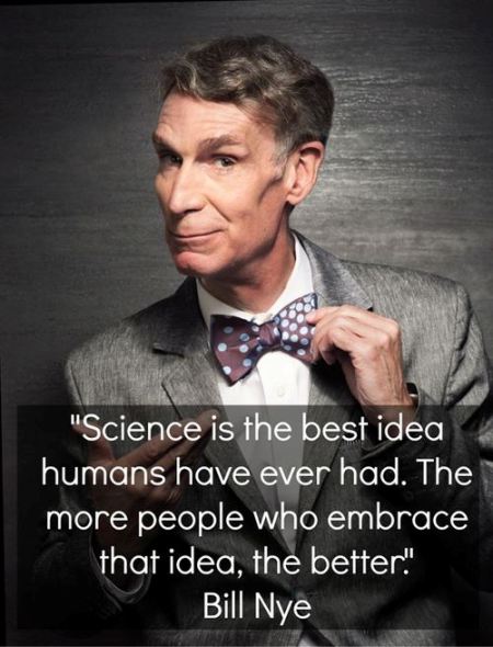 Science is the best idea humans have e photo Science is the best idea humans have e